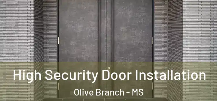  High Security Door Installation Olive Branch - MS