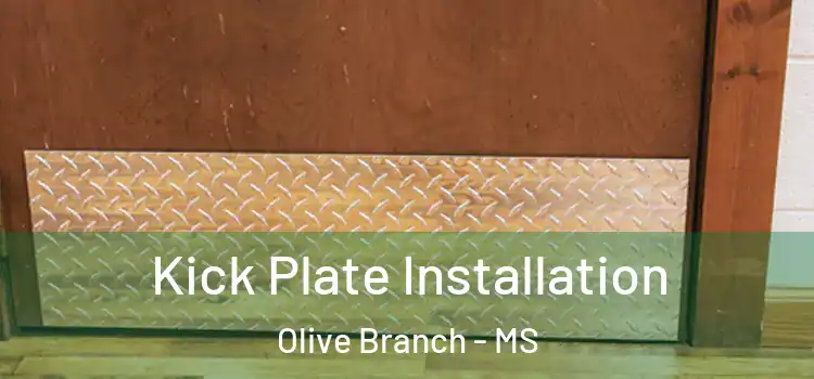 Kick Plate Installation Olive Branch - MS